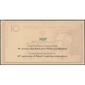 Poland, 10 zloty, 4.06.2008