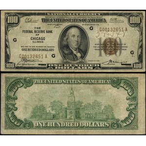 Spojené státy americké (USA), 100 dolarů, 1929
