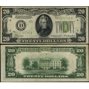 Stany Zjednoczone Ameryki (USA), 20 dolarów, 1934