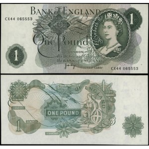 Wielka Brytania, 1 funt, 1970-1979