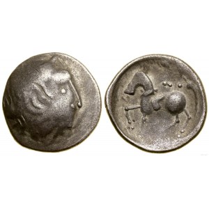 Ostkelten, Sattelkopfpferd Typ Tetradrachme, 2. bis 1. Jahrhundert v. Chr.