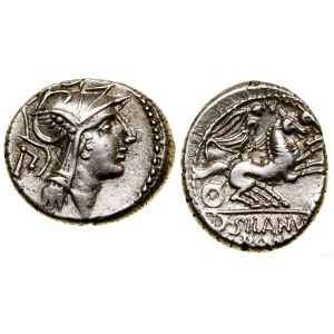 Republika Rzymska, denar, 91 pne, Rzym