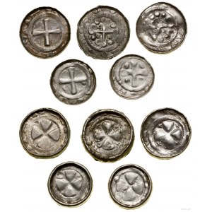 Niemcy, zestaw 5 denarów krzyżowych