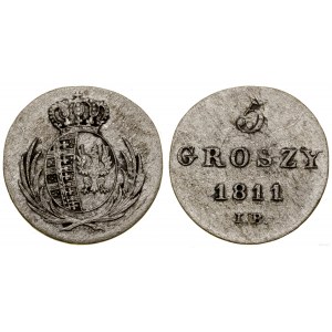 Polska, 5 groszy, 1811 IB, Warszawa