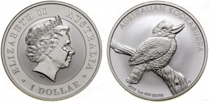 Australia, 1 dolar, 2010 P, Perth