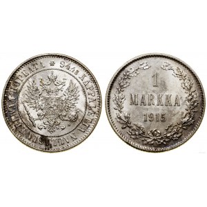 Finlandia, 1 marka, 1915 S, Helsinki