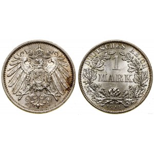 Německo, 1 značka, 1911 A, Berlín