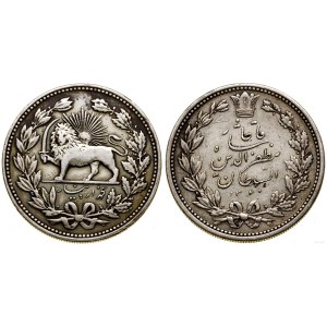 Persja (Iran), 5.000 dinarów, 1902 (AH 1320), Teheran