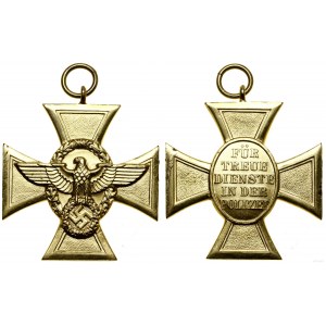 Germany, Badge for long service in the police first class (25 years)