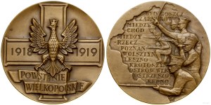Poland, medal to commemorate the Greater Poland Uprising, 1982, Warsaw