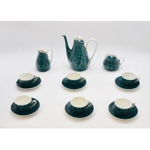 Marian PASICH - project from 1957/1958, LIDIA coffee service for 6 people