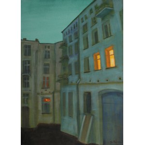 Jan Markiewicz (b. 1995), Evening Yard, 2023