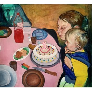 Katarzyna Janiak (b. 1998), First birthday, 2021