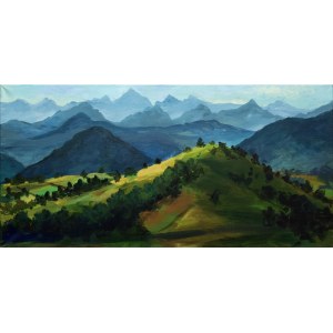 Jagoda Malinowska, Mountain Landscape, 2018
