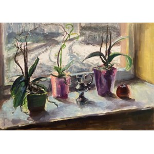 Anna Jarzynska (b. 1995), Winter still life