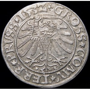 Zygmunt I Stary, Grosz 1532, Toruń - piękny