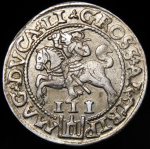 Sigismund II Augustus, Trojak 1562, Vilnius