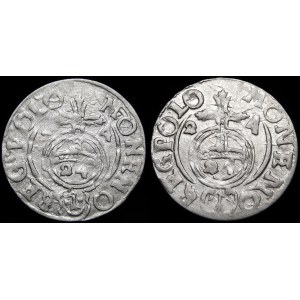 Zygmunt III Waza, Półtorak 1624, Bydgoszcz - Sas odmiany - zestaw (szt. 2)