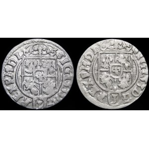 Zygmunt III Waza, Półtorak 1624, Bydgoszcz - Sas odmiany - zestaw (szt. 2)