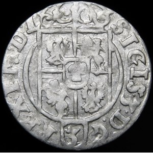 Zygmunt III Waza, Półtorak 1625, Bydgoszcz - Sas w tarczy ozdobnej