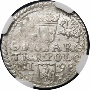 Sigismondo III Vasa, Trojak 1598, Olkusz - bella