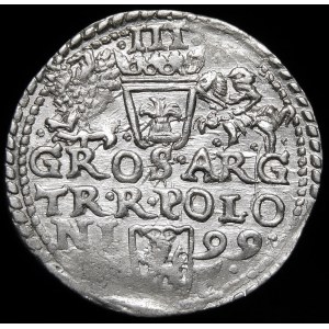 Zygmunt III Waza, Trojak 1599, Olkusz - POLON