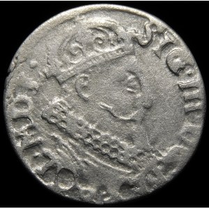 Zygmunt III Waza, Trojak 1622, Kraków - POLON - rzadki