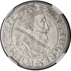 Sigismund III Vasa, Ort 1612, Gdansk - paw dot, PP - rare and beautiful