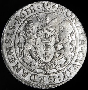 Sigismund III Vasa, Ort 1618, Gdansk.