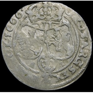 Jan II Kazimierz, Szóstak 1666 AT, Bydgoszcz