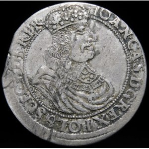 Jan II Kazimierz, Ort 1664 DL, Gdańsk - b. rzadki