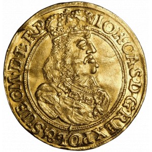 Jan II Kazimierz, Dukat 1663 DL, Gdańsk - rzadki