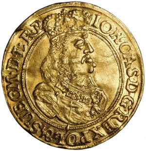 Jan II Kazimierz, Dukat 1663 DL, Gdańsk - rzadki