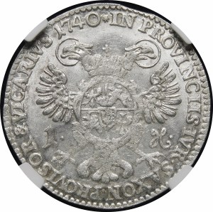 August III Saxon, Vicar's penny 1740, Dresden