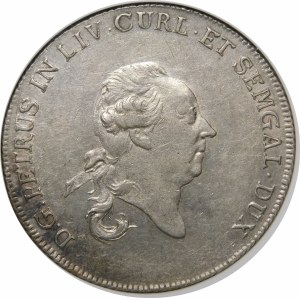 Kurlandia, Piotr Biron, Talar 1780, Mitawa