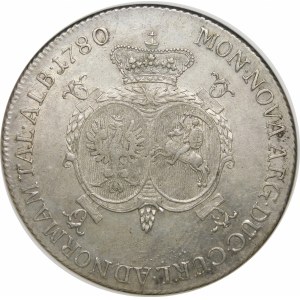 Kurlandia, Piotr Biron, Talar 1780, Mitawa
