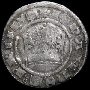 Bohemia, John I of Luxembourg (1310-1346), Prague truncated penny (parvus), Kutná Hora - variant