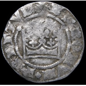 Bohemia, Charles IV of Luxembourg (1346-1378), Prague truncated (parvus) penny, Kutná Hora - variant