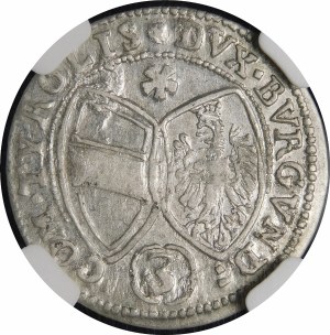 Österreich, Erzherzog Ferdinand Karl (1632-1662), 3 krajcars 1639, Hall