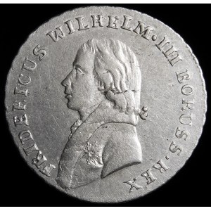 Niemcy, Prusy, Królestwo, Fryderyk Wilhelm III (1797-1840), 4 grosze 1804 B, Wrocław