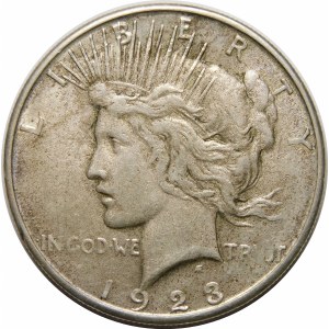 USA, 1 dolar 1923 S, Peace, San Francisco