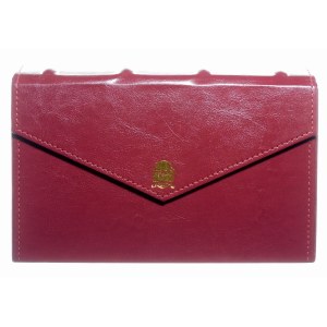 Organizer na banknoty w gradingu - bordowy
