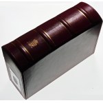 Organizer na banknoty w gradingu - bordowy