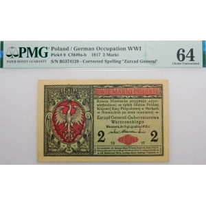 2 polské marky 1916 - Generál B