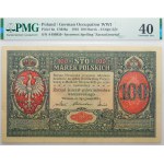 100 marek polskich 1916 - jenerał - 6 cyfr