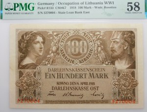 Kaunas, 100 marks 1918