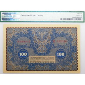 100 Polish marks 1919 - IH Ser. D