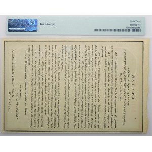 Obligacja 1000 marek 1920 - 4% Państwowa Pożyczka Premjowa - stempel Belgia