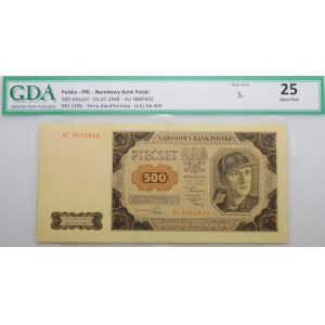 500 gold 1948 - ser. AU