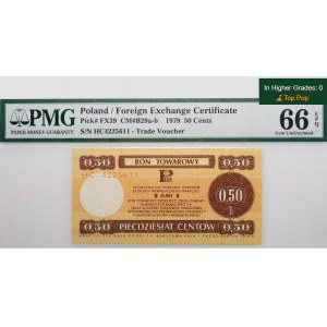 50 centov 1979 Pewex - ser. HC